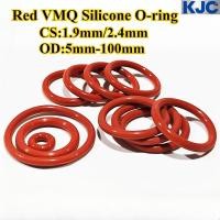 ราคา KJC OXQ โอริงซิลิโคน VMQ สีแดง CS1 9mm 2 4mm OD5mm 100mm แหวนปิดผนึก ปะเก็นกลมยาง ความยืดหยุ่นที่ดี กันน้ําและทนต่ออุณหภูมิสูง (42651109099)