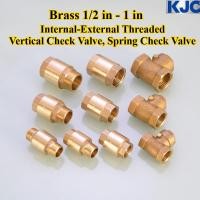 ราคา เคซี เฮ้ ทองเหลือง วาล์วตรวจสอบแนวตั้งเกลียวใน ภายนอก เช็ควาล์วสปริง 1 2 ใน 1 ใน วาล์วตรวจสอบแนวนอน วาล์วหยุดน้ํา (45050553052)