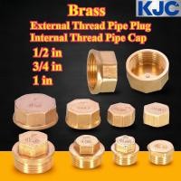 ราคา เคซี เฮ้ ปลั๊กท่อเกลียวภายนอกทองเหลือง 1 2 ใน 3 4 ใน 1 ใน ฝาปิดท่อเกลียวภายใน (56100537791)