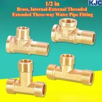 ราคา KJC HY ทองเหลือง เกลียวใน ภายนอกขยายข้อต่อท่อน้ําสามทาง 1 2 นิ้ว ข้อต่อท่อน้ํา (43660659797)