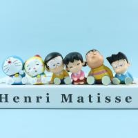 ราคา Siy7 6 ชิ้น Doraemon Action Figure Noramyaako Big G Nobita Nobi Shizuka Minamoto Honekawa Suneo ตุ๊กตาตกแต่งรถ (26423157326)