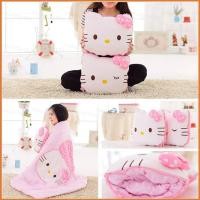 ราคา Yub1 hello kitty หมอนตุ๊กตาน่ารัก หมอนผ้าห่มพร้อมเบาะอเนกประสงค์เครื่องปรับอากาศงีบ (28428272630)