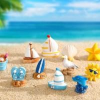 ราคา ตู้ปลาภูมิทัศน์พิพิธภัณฑ์สัตว์น้ําริมทะเลชุดเครื่องประดับตกปลากระดานโต้คลื่นทะเลหอยนกปลาโลมาปลาดาวแล่นเรือใบถังชายหาด ถาม3เกี่ยวกับ (28590921701)