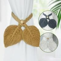 ราคา เชือกผ้าม่านทอใบไม้มือ สำหรับตกแต่งหน้าต่างและประตู (42125500946)