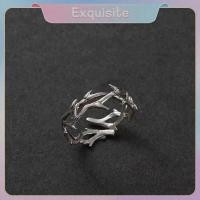 ราคา ประณีต แฟชั่นพังก์ไม่สม่ําเสมอหนามแหวนคู่ย้อนยุคฮิปฮอปบุคลิกภาพแหวนนิ้วปรับได้สําหรับผู้ชายผู้หญิงคนรักเครื่องประดับของขวัญ ไทย (28435087258)