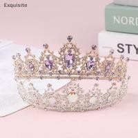ราคา ประณีต 2024 ใหม่คริสตัลสีม่วงมงกุฎเจ้าสาวRoyal Queen Tiaraประกวดพรหมเจ้าสาวDeadmเจ้าหญิงมงกุฎแต่งงานอุปกรณ์ผม th (28269063922)