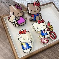ราคา ประณีต Kawaii Sanrio Hello Kitty Hairpins สาวการ์ตูนผม Claws ผู้หญิง Shark คลิป Headwear น่ารักอุปกรณ์เสริมผมวันหยุดของขวัญ th (28869072010)