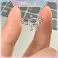 ราคา ประณีต หรูหราหวานกุทัณฑ์แหวนนิ้วสําหรับผู้หญิงสาวแฟชั่นประณีตปรับเปิดแหวนเครื่องประดับงานแต่งงานของขวัญ ไทย (28035090899)