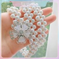 ราคา ประณีต เข็มขัดมุกเรียบง่ายหรูหราสําหรับผู้หญิงสาวแฟชั่นอารมณ์เครื่องประดับร่างกายหวานชุดอเนกประสงค์ตกแต่งโซ่เอวของขวัญ ไทย (27735082346)