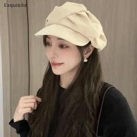 ราคา ประณีต หมวกเบเร่ต์แปดเหลี่ยมหมวกขนสัตว์ Newsboy หมวกผู้หญิง Cloud Street Brim หมวกกลางแจ้ง Berets หมวก th (28969072133)