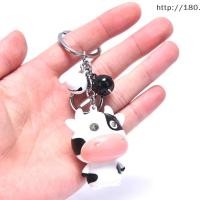 ราคา fitnessfrenzystore LED Cow Cattle พวงกุญแจเสียงไฟฉายขนาดเล็กของเล่นเด็กแหวนกุญแจสัตว์ TH (44125836260)