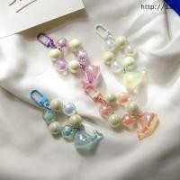 ราคา fitnessfrenzystore พวงกุญแจปลาโลมาน้อยใสน่ารักกระเป๋าเป้สะพายหลังจี้เครื่องประดับ TH (51300787844)