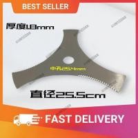 ราคา ใบมีดเครื่องตัดหญ้าที่ทนต่อการสึกหรอการกําจัดวัชพืชสามฟัน สค5 เหล็กแมงกานีสกลมเครื่องบรรจุสากลใบเลื่อยใบมีดสามเหลี่ยมฟันเลื่อย ซีเค (43868149471)