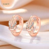 ราคา Fancy ขายดี ต่างหูเงินสเตอร์ลิง 925 ประดับคริสตัล ทรงกลม เครื่องประดับ สําหรับผู้หญิง งานหมั้น งานแต่งงาน (22011801998)