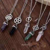 ราคา Fancy สร้อยคอ จี้คริสตัล รูปดาวห้าแฉก จักระ หกเหลี่ยม สีธรรมชาติ แฟชั่นสําหรับผู้ชาย ผู้หญิง (22747505577)