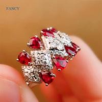 ราคา Fancy แหวนทับทิม รูปนกพิราบจําลอง สไตล์เรโทร เครื่องประดับ สําหรับผู้หญิง งานเลี้ยง งานแต่งงาน ค็อกเทล (16230544753)
