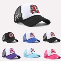 ราคา หมวกแก๊ปแบบรถบรรทุกสำหรับผู้ชายและผู้หญิง หมวกเบสบอลปักลายแฟชั่นพร้อมกระบังหน้าตาข่าย (42306409902)