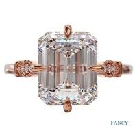 ราคา คริสตัลสแควร์ Cubic Zirconia แหวนผู้หญิงแหวนหมั้นงานแต่งงาน (29164844148)