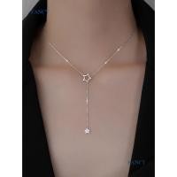 ราคา Fancy สร้อยคอโชคเกอร์ เงินแท้ 925 จี้รูปดาวน่ารัก แวววาว (14880551332)