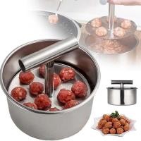 ราคา เครื่องทําลูกชิ้น ครัวบดลูกชิ้นทําเครื่องมือลูกเนื้อแม่พิมพ์พลาสติกโปร่งแสงลูกชิ้น ส ฮาเปอร์ (47700729408)