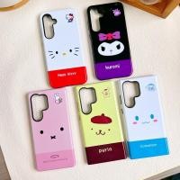 ราคา SANRIO Samsung S25 Ultra S24 Ultra S24FE A56 S23 สองชั้นเคสโทรศัพท์Sanrio Hello Kitty Kuromi Cinnamoroll MIFFY Anti ShockสําหรับS24 S23 Ultra S22 S21 A16 A15 กันกระแทก (40810795059)