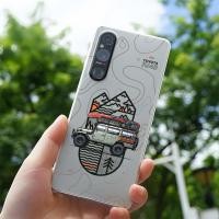 ราคา สําหรับ Sony Xperia 1 II Xperia 1 III IV V Xperia 5 II Xperia 5 III Xperia 10 II III V TOYOTA FJ45 รถ Hard Slim ครึ่งห่อเคสโทรศัพท์กันกระแทก Sony Cover (42218883060)