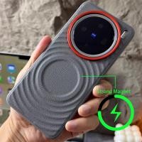 ราคา 3D Wave Textureแม่เหล็กพรีเมี่ยมหนังเคสโทรศัพท์Vivo X200 Pro Mini X200 Ultra X100 Ultra X100S Pro iQOO 13 Neo 10 Z10 Turbo ProกันกระแทกVivo Cover (40658432623)