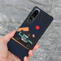 ราคา สําหรับ Sony Xperia 1 II Xperia 1 III IV V Xperia 5 II Xperia 5 III Xperia 10 II III V แฟชั่นรถ Hard Slim ครึ่งห่อเคสโทรศัพท์กันกระแทก Sony Cover (42768882939)