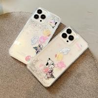 ราคา For iPhone 15 Pro Max เคสโทรศัพท์มือถือ กันตก แบบกลิตเตอร์ในของเหลว ลายเฮลโลคิตตี้ คุโรมิ มายเมโลดี้ สําหรับ iPhone 14 Plus 14 Pro Max 13 13ProMax 13Pro 12ProMax 12 12Pro 11 11ProMax XS Max X XS XR (2