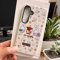 ราคา การ์ตูน MIFFY กระต่ายสองชั้นกันกระแทกเคสโทรศัพท์สําหรับ Samsung S25 Ultra S24 Ultra S24FE A56 A55 S24 S23 Ultra S22 S21 A16 A15 Samsung Cover (42402263013)