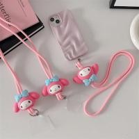 ราคา SANRIO การ์ตูนน่ารัก ซานริโอ มายเมโลดี้ ซินนามอนโรล 3ง ของเล่นซิลิโคนไนลอนสายโทรศัพท์ป้องกันการสูญหายพวงกุญแจสายแบบพกพานุ่มเชือกเส้นเล็กสายรัดข้อมือเชือก (26955621175)