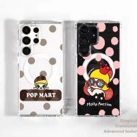 ราคา SAMSUNG สําหรับsamsung S25 Ultra S24 Ultra S24 Feน่ารักPOP MART Molly Auctionแม่เหล็กอะคริลิคสําหรับSamsung S25 S24 S24 Plus S25 S23U S22 Ultra S22 S23FEกันกระแทก (28682406589)