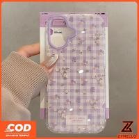 ราคา เหมาะสําหรับRealme Note 50 Realme Note 60 Note 70 Realme C71 C75 C53 C51 C65 C63 C61 C67 C55 NarzoN55 NarzoN53 ลายสก๊อตสีม่วงสวยดอกไม้ขนาดเล็กกันกระแทกTPUเคสโทรศัพท์ (43170224341)