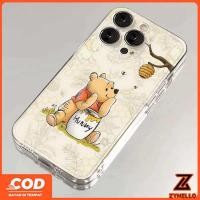 ราคา เหมาะสําหรับ Vivo V60 lite V50 LITE V40 LITE Y19S Y31 Y21D Y04 Y29 Y29S V29 V30 Y03 Y18 Y200Winnie the Pooh หม้อน้ําผึ้งภาพประกอบกันกระแทก TPU เคสโทรศัพท์ (50200092899)