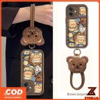 ราคา Case สำหรับ Samsung A35 A55 A05 A15 A12 A54 A03 A04 A13 A14 A23 A24 A32 A34 A53 A51 A73 s21fe s23ultra s23fe เนยหมีหนังเชือกเส้นเล็กกันกระแทกโทรศัพท์ Case (28020786196)