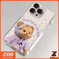 ราคา เหมาะสําหรับOPPO A5X A5 5G A5i A60 PRO A3 A3X A5 PRO A3 PRO A38 A79 A58 A18 A57 2022 A17 A95 น่ารักเนยน่ารักหมีโปร่งใสกันกระแทกTPUเคสโทรศัพท์ (52250205059)