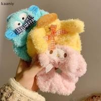 ราคา KAN Sanrio Hello Kitty Plush Scrunchie My Melody Pochacco Hankyodon Elastic Hair Tie สาวน่ารักผมแหวนเชือกผมหวานอุปกรณ์เสริมผม FXH (52501090896)