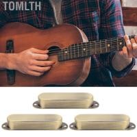 ราคา Tomlth Tomlth Matybobe ทองเหลือง 3 ชิ้นปิดฝาครอบรถกระบะกีตาร์อุปกรณ์เครื่องดนตรีกีตาร์ไฟฟ้า เงิน (41375809486)