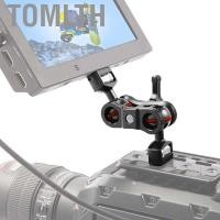 ราคา tomlth Dual Ball Head Hot Shoe Magic Arm Mount อุปกรณ์เสริมกล้องสำหรับอุปกรณ์ DSLR (58000562236)
