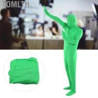 ราคา Tomlth การถ่ายภาพชุดบอดี้สูท Chromakey สีเขียวน้ำหนักเบายืดชุดบอดี้สูทสีสม่ำเสมอล้างทำความสะอาดได้เรียบสำหรับเอฟเฟกต์วิดีโอรูปภาพ (52750059770)