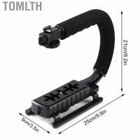 ราคา tomlth Black Super Grip Video DV SLR กล้องจับเสถียรภาพสำหรับกล้อง DSLR (47650224741)
