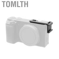 ราคา Tomlth Tomlth อลูมิเนียม Cold Shoe Mount ไมโครโฟนภายนอกขยายอุปกรณ์เสริมสำหรับ Sony A6000 A6300 A6400 A6500 กล้อง (51350180823)