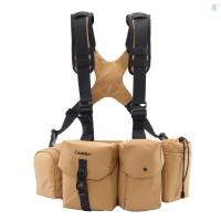 ราคา Cwatcun บอดี้เลนส์กล้อง Dslr กล้องบอดี้เสื้อกั๊กกล้องเสื้อกั๊กกล้องสายรัดหน้าอกกล้องกันน้ํา Dslr เลนส์กล้องขวดน้ําเอวกันน้ํา Dslr หน้าอกกล้องเสื้อกั๊ก (24317689366)