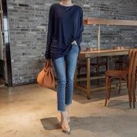 ราคา กางเกงยีนส์ยืด คุณภาพดีเกินราคา โชว์หุ่นดี แฟชั่นเกาหลีสีล้วน (3979280050)