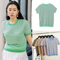 ราคา พร้อมส่งในไทย เสื้อยืดคอกลมผ้าไหมพรม ไหมพรมบาง เนื้อผ้านุ่ม สวมใส่สบาย (28571255215)