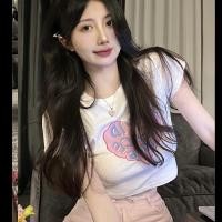 ราคา เสื้อยืดหญิงแขนสั้ใส่สบาย สไตล์เกาหลี (16794217282)