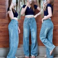 ราคา กางเกงยีนส์ทรงกระบอกใหญ่ สียีนส์เฟด สวยและดูแพง สไตล์โคเรีย พร้อมจัดส่งในไทย (42704353435)