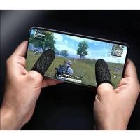 ราคา 1 คู่ ถุงนิ้วเล่นเกมส์ ถุงมือเล่นเกมส์ จอยเกมมือถือ อุปกรณ์เล่นเกมส์ ถุงนิ้วเล่นเกม pubg freefire rov gaming (10178618835)