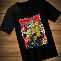 ราคา 024 เสื้อยืดลายการ์ตูน BOWSEB RIDE เสื้อยืดสีดำ เสื้อใส่เล่น เสื้อยืด เสื้อคอกลม ใส่สบาย เสื้อสกรีน เสื้อสั่งทำ เสื้อยื (19888887308)
