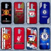 ราคา เคส Samsung A6 plus 2018 J8 2018 ใช้เคสเดียวกัน ลายทีมฟุตบอล ขอบนิ่มหลังแข็ง เคสมือถือ เคสโทรศัพท์ Case (3962479242)